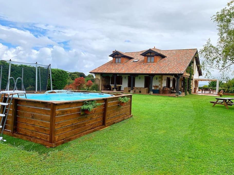 Casona Cantabra Con Piscina A 3 Km De Playas. Ideal Familias. Liencres